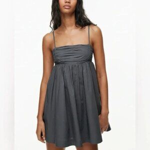 Aritzia Sunday Best Proof Dress Babydoll Vintage Navy Size Medium